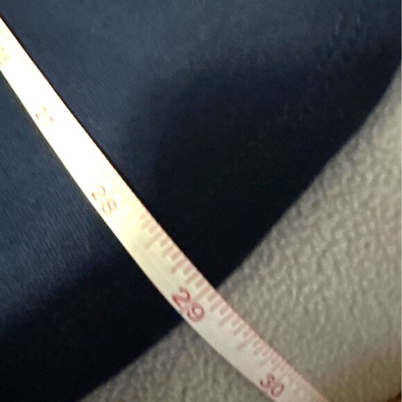 Liz Claiborne Womens Navy Blue V-Neck Cotton T-Shirt 4X Relaxed Fit Casual Top - Picture 6 of 6